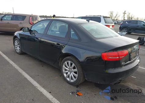 2013 Audi A4 2.0T Premium from USA, damaged, VIN WAUBFAFL9DN036662